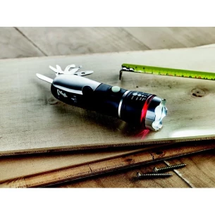 Multifunctionele zaklamp - HAMLIGHT - Zwart