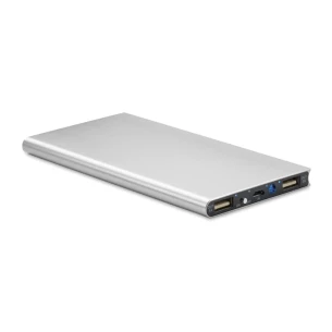 Powerbank 8000mAh - POWERFLAT8 - Zilver