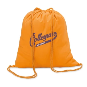 Katoenen tas - GEKLEURD - Oranje