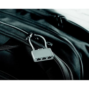 Bagage hangslot. - THREECODE - zilver mat