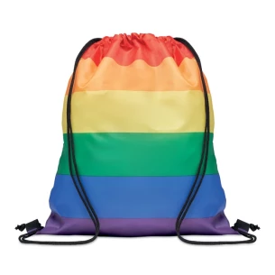 BOW regenboog boodschappentas - veelkleurig