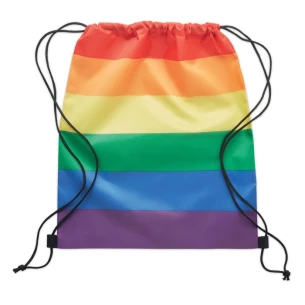 BOW regenboog boodschappentas - veelkleurig