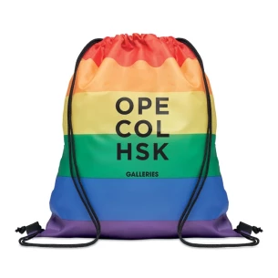 BOW regenboog boodschappentas - veelkleurig