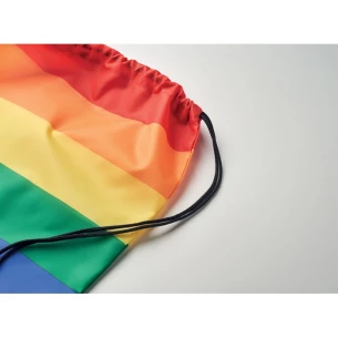 BOW regenboog boodschappentas - veelkleurig