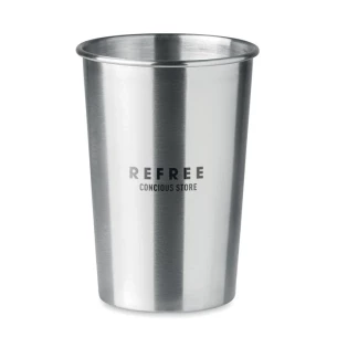 Mok 350ml - BONGO - mat zilver