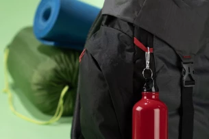 TREKO aluminium fles 500 ml - Rood