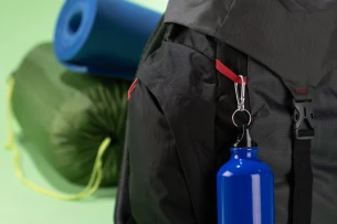 TREKO aluminium fles 500 ml - Blauw