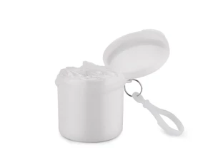 FLUXY regenponcho - Wit