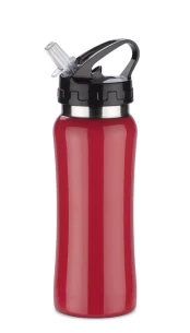 PATRO Stalen Bidon 600 ml - Rood