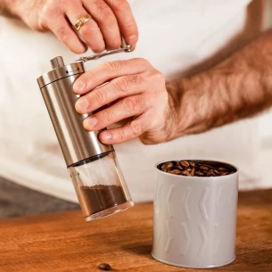 Aroma koffiemolen - Zilver