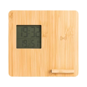 Weerstation met oplader Hixon - Beige