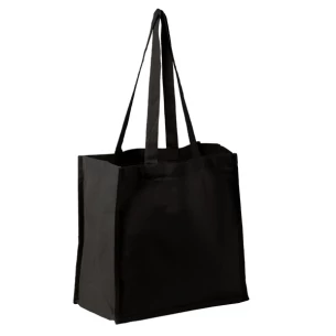 Eco-stijl katoenen tas - Zwart