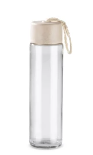 SKINNY glazen fles 350 ml - Naturel