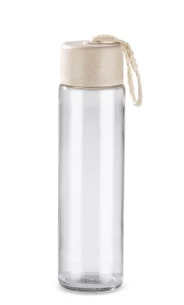 SKINNY glazen fles 350 ml - Naturel
