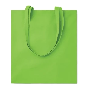 COTTONEL COLOUR+ boodschappentas - limoengroen