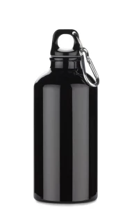 TREKO aluminium fles 500 ml - Zwart