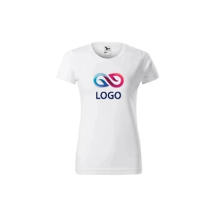 Basic T-shirt voor dames - Wit