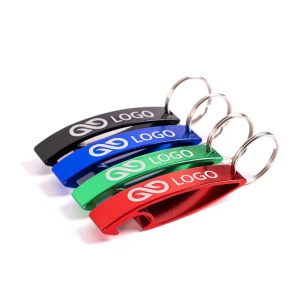 Aluminium opener Wolf - Blauw