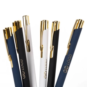 Gouden balpen - Marineblauw