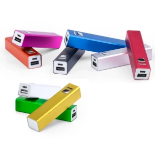 Powerbank Evander - Geel