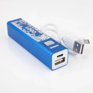 Powerbank Evander - Geel