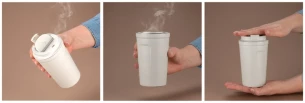 COLPO thermische mok 400 ml - Wit