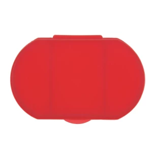 Morr tablettencontainer met 3 compartimenten - Rood