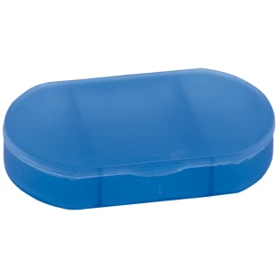 Tablettencontainer met 3 compartimenten Morr - marineblauw