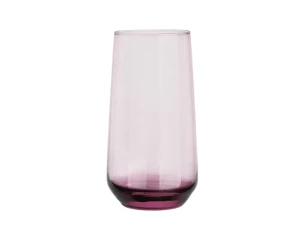 Glas met zonsondergang - Robijn