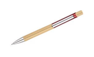 BALIS bamboe pen - Rood