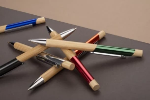 BALIS bamboe balpen - Groen