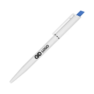 Witte balpen Roma - Blauw