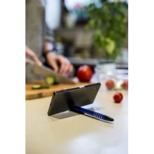 ERRAN LANGE PEN - TOUCHPEN, TELEFOONhouder - Grijs