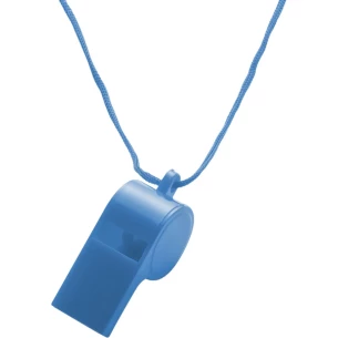 Fluitje met koord - marineblauw