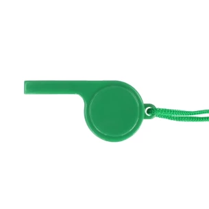 Fluitje met koord - Groen