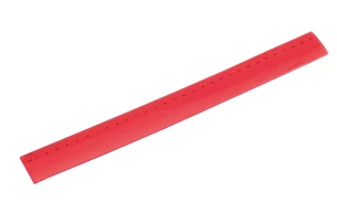 Flexibele liniaal - Rood