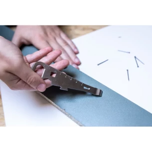 Multifunctioneel gereedschap, 7 functies As - Zilver