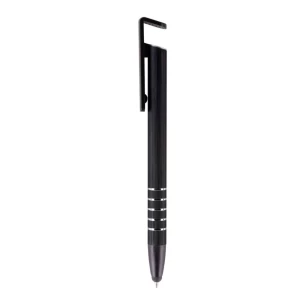 ERRAN LANGE PEN - TOUCHPEN, TELEFOONhouder - Zwart