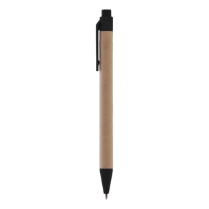 Eco2 notitieblok met pen - Zwart