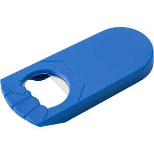 Plastic opener Hand - Blauw