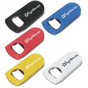 Plastic opener Hand - Blauw
