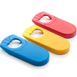 Plastic opener Hand - Blauw