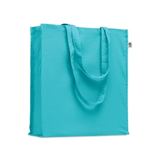 BENTE COLOUR biologische katoenen tas - Turquoise