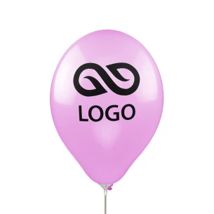 Ballon 30cm - Roze Licht Poeder