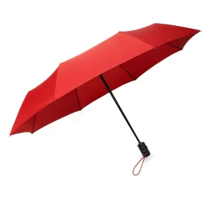 LEEDS opvouwbare paraplu, automatisch - Rood