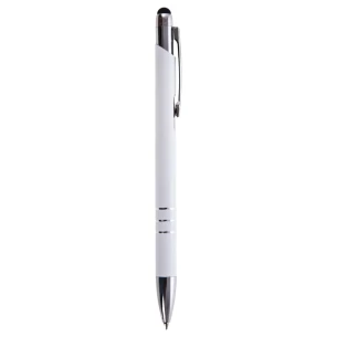 Balpen, touchpen Zachary - wit
