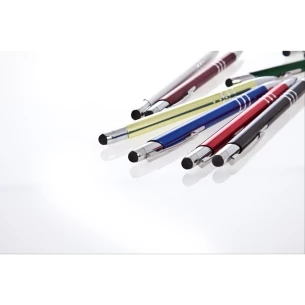 Balpen, touchpen Zachary - wit
