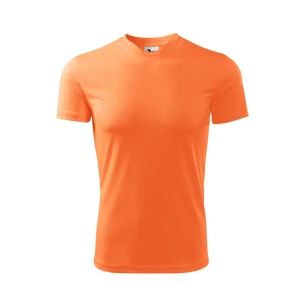 Fantasy-T-shirt voor kinderen - Neonmandarijn