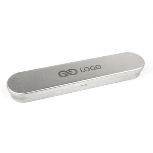 Laser-balpen in etui - Blauw