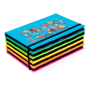 Neon-notitieboekje A5 - Roze